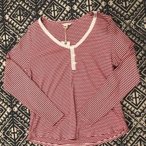 Lucky Brand Striped Long Sleeve Shirt